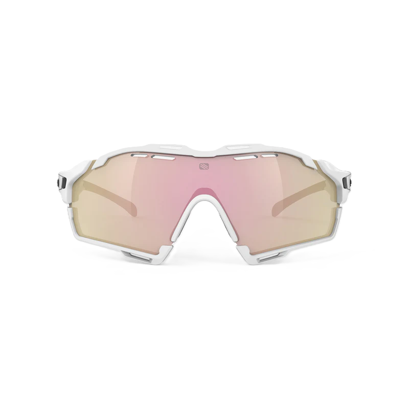 Lunettes RUDY PROJECT CUTLINE Blanc Verres RP Optics Multilaser Rose Gold