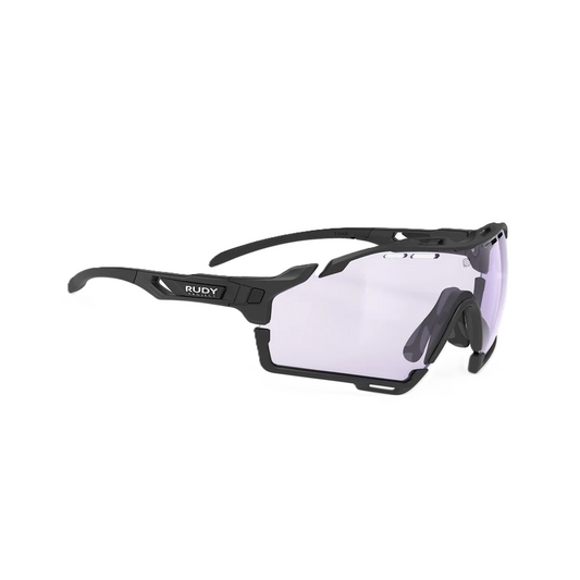 Lunettes RUDY PROJECT CUTLINE Noir Matt Verres IMPACTX™ Photochromique Laser Purple