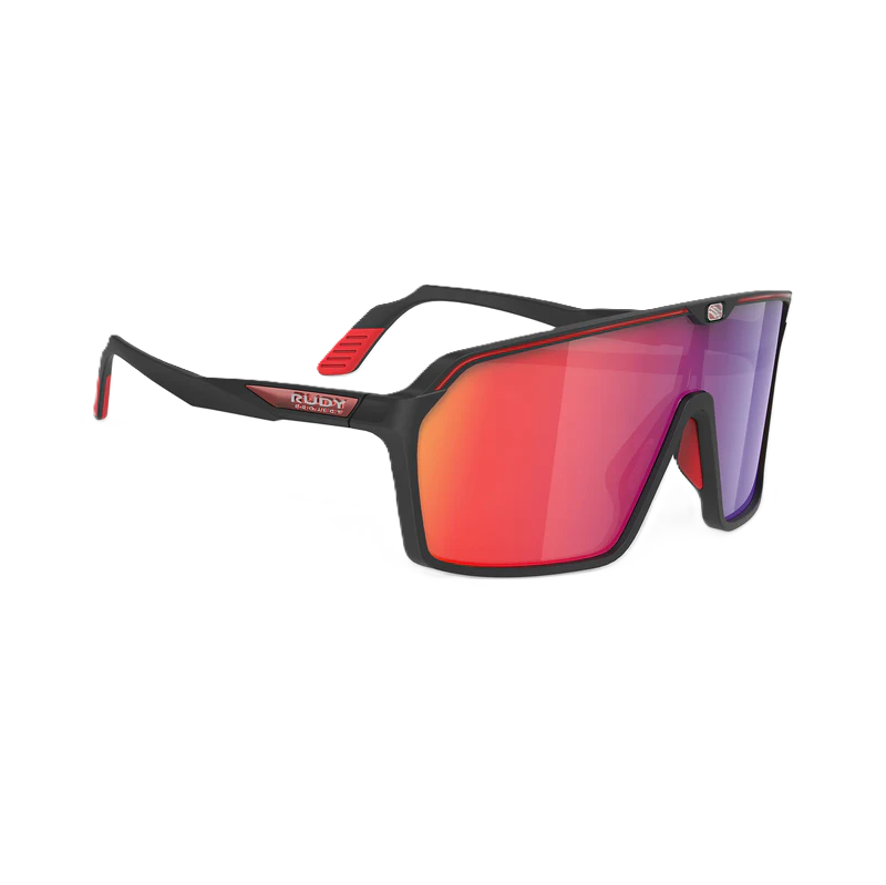 Briller RUDY PROJECT SPINSHIELD Sort Linser RP Optics Multilaser Red