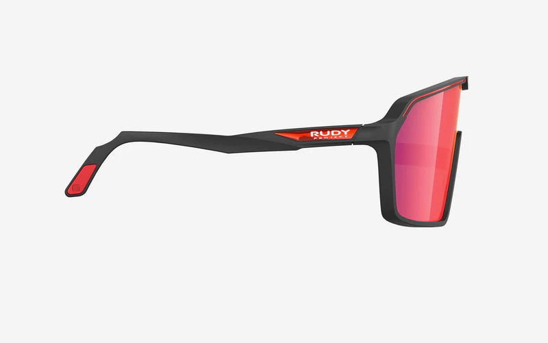 Briller RUDY PROJECT SPINSHIELD Sort Linser RP Optics Multilaser Red