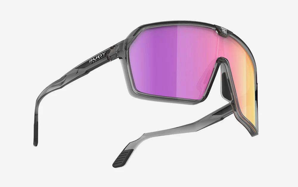 Lunettes RUDY PROJECT SPINSHIELD Crystal Ash Verres RP Optics Multilaser Sunset