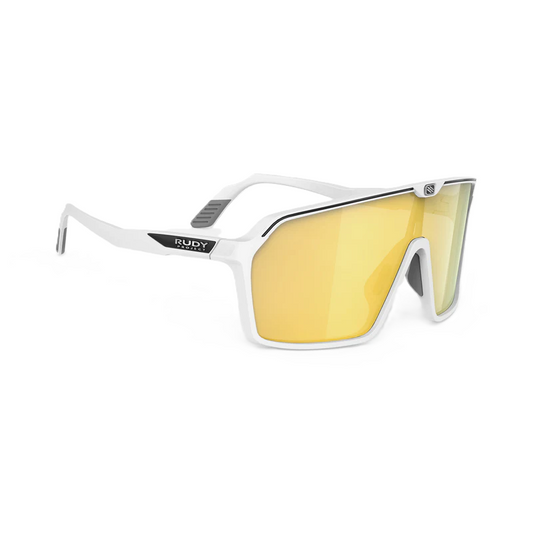 Lunettes RUDY PROJECT SPINSHIELD Blanc Verres RP Optics Multilaser Gold