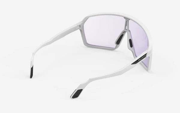Lunettes RUDY PROJECT SPINSHIELD Blanc Verres IMPACTX™ Photochromique Laser Purple