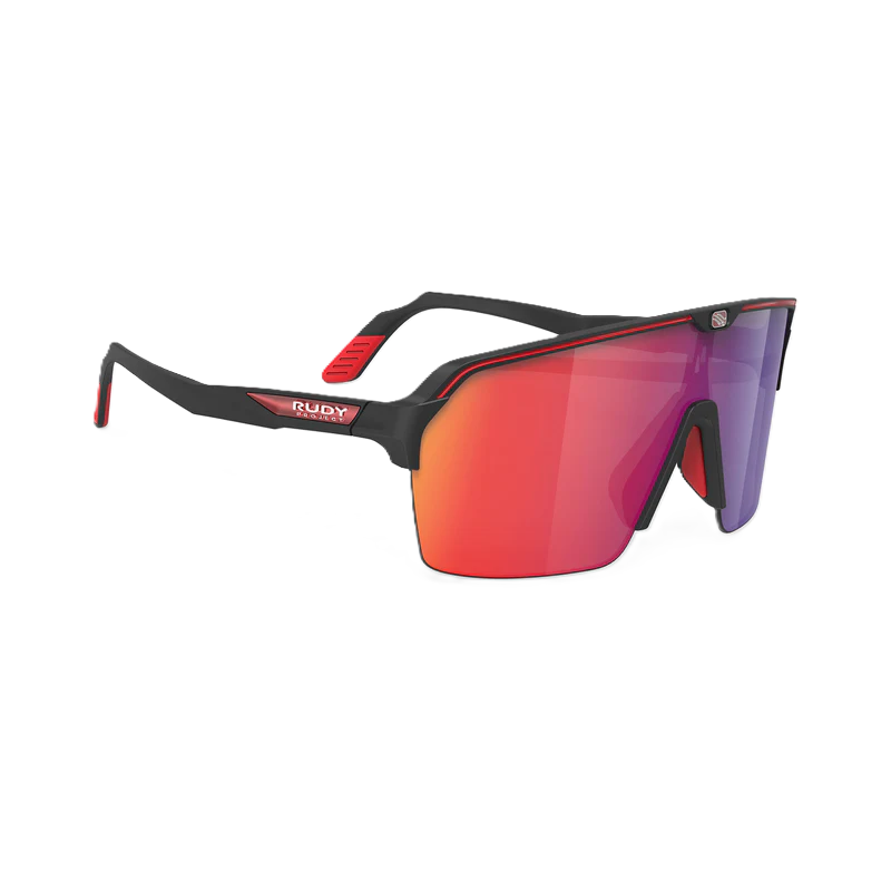 Briller RUDY PROJECT SPINSHIELD AIR Sort Mat Glas RP Optics Multilaser Red