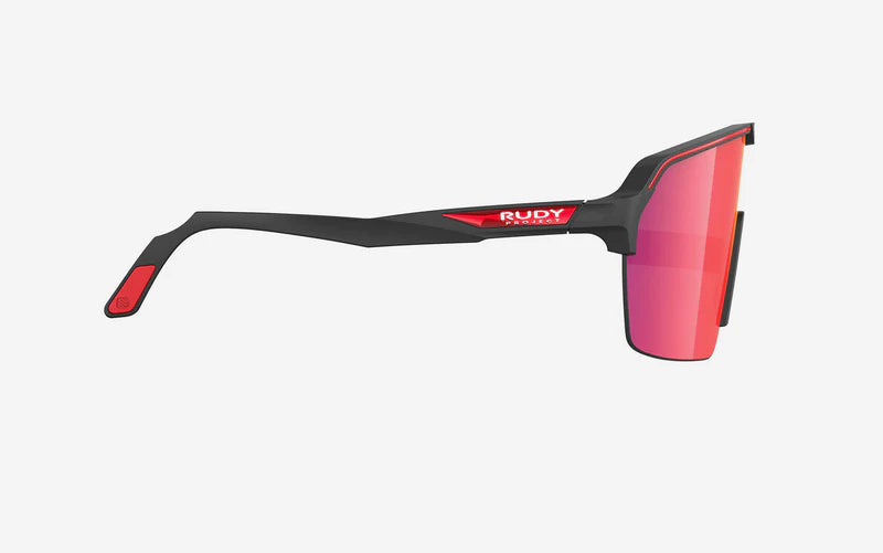 Briller RUDY PROJECT SPINSHIELD AIR Sort Mat Glas RP Optics Multilaser Red