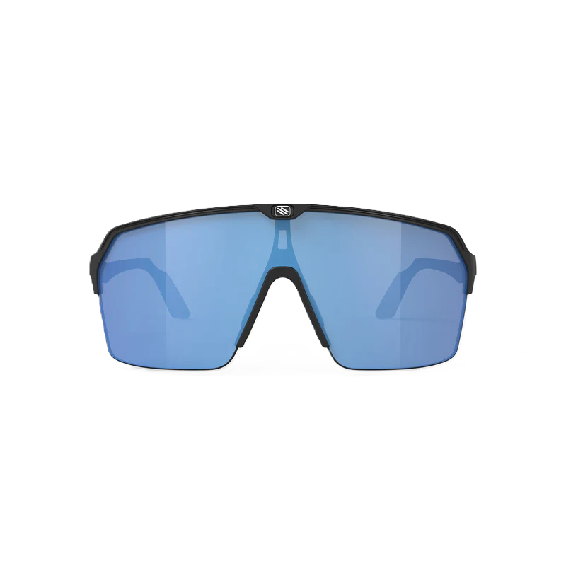 Brille RUDY PROJECT SPINSHIELD AIR Schwarz Matt Gläser RP Optics Multilaser Blau