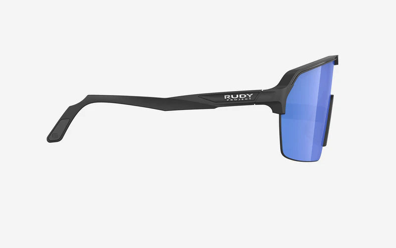 Brille RUDY PROJECT SPINSHIELD AIR Schwarz Matt Gläser RP Optics Multilaser Blau