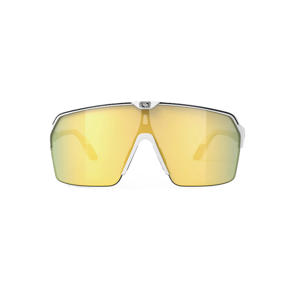 Okulary RUDY PROJECT SPINSHIELD AIR Białe Matowe Soczewki RP Optics Multilaser Gold