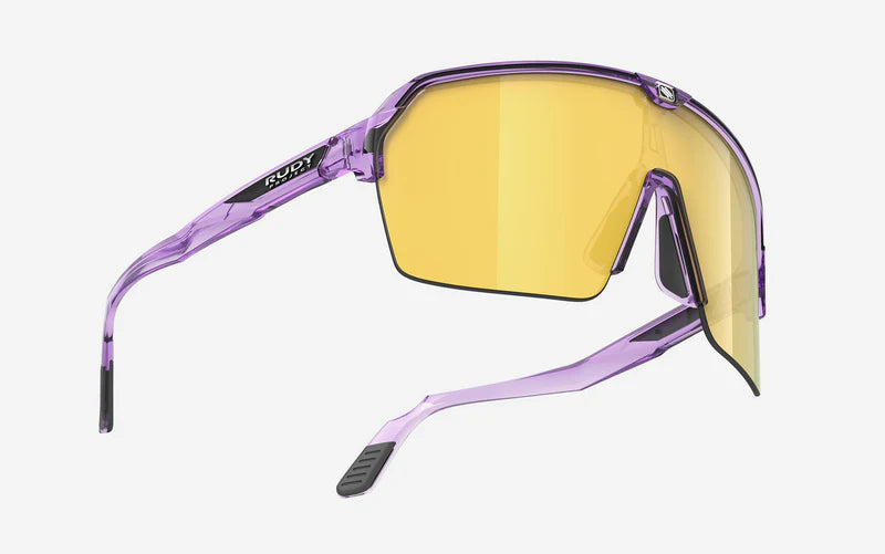 Brille RUDY PROJECT SPINSHIELD AIR Crystal Lilas Gläser RP Optics Multilaser Yellow
