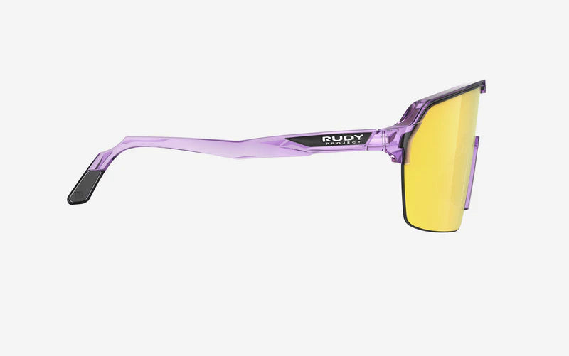 Brille RUDY PROJECT SPINSHIELD AIR Crystal Lilas Gläser RP Optics Multilaser Yellow