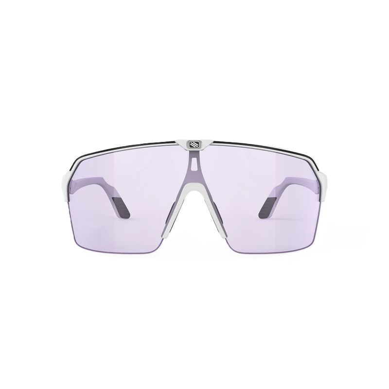 Lunettes RUDY PROJECT SPINSHIELD AIR Blanc Verres IMPACTX™ Photochromique Laser Purple