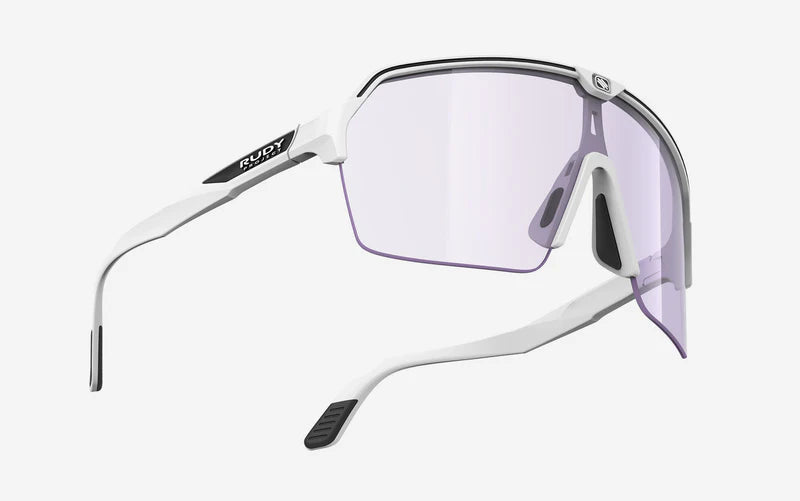 Lunettes RUDY PROJECT SPINSHIELD AIR Blanc Verres IMPACTX™ Photochromique Laser Purple