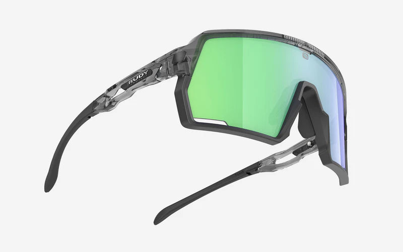 Lunettes RUDY PROJECT KELION Crystal Ash Verres RP Optics Multilaser Green
