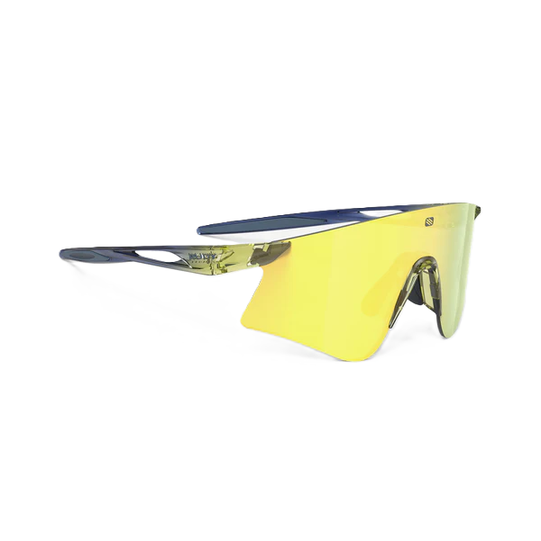 Brille RUDY PROJECT ASTRAL Grün/Blau Gläser RP Optics Multilaser Yellow