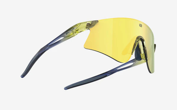Brille RUDY PROJECT ASTRAL Grün/Blau Gläser RP Optics Multilaser Yellow