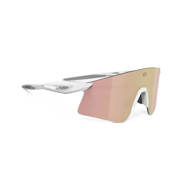 Lunettes RUDY PROJECT ASTRAL X Blanc Verres RP Optics Multilaser Rose Gold