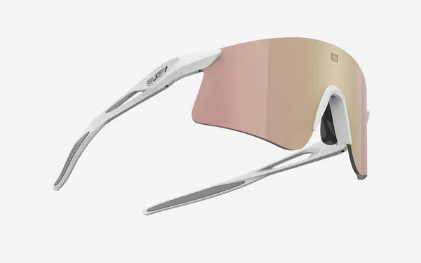 Lunettes RUDY PROJECT ASTRAL X Blanc Verres RP Optics Multilaser Rose Gold