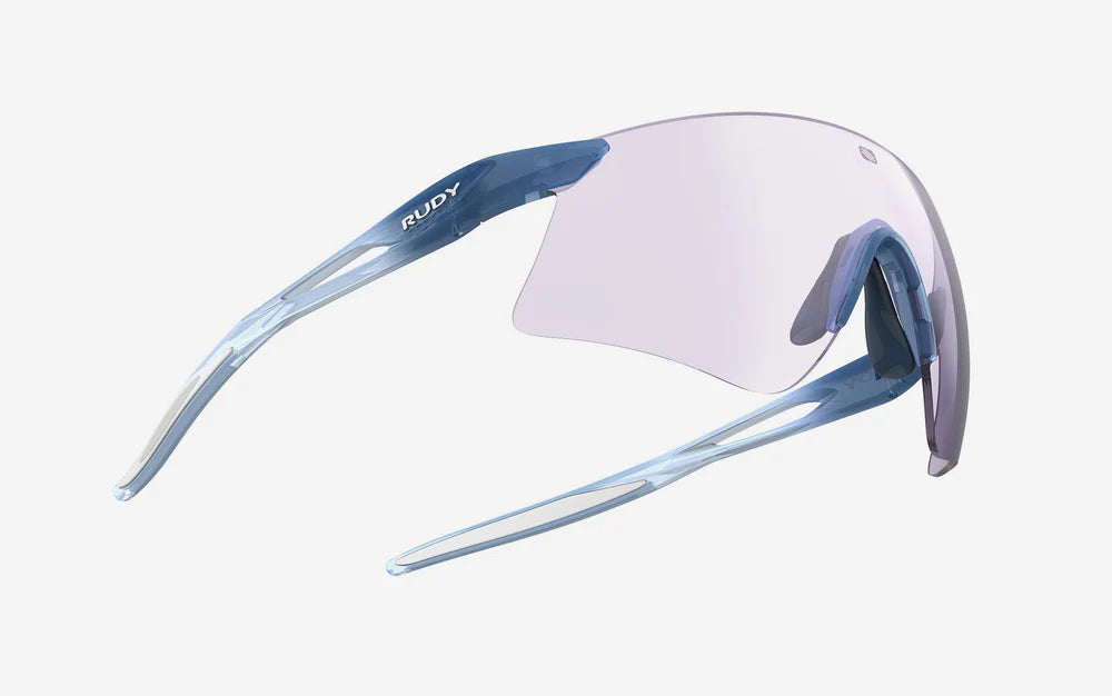Lunettes RUDY PROJECT ASTRAL SPHERE Crystal Bleu Verres IMPACTX™ Photochromique Laser Purple
