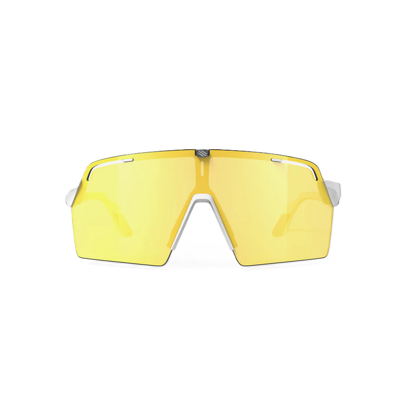 Brille RUDY PROJECT SPINSHIELD PRO Weiß Gläser RP Optics Multilaser Yellow
