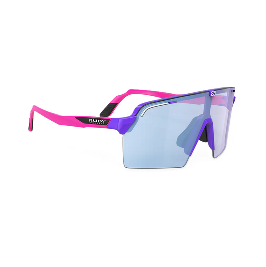 Lunettes RUDY PROJECT SPINSHIELD PRO Rose/Violet Verres RP Optics Multilaser Ice