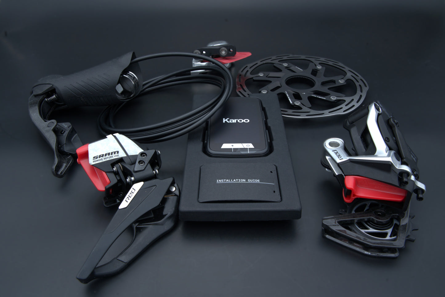 Mini Gruppo SRAM RED AXS E1 2X HAMMERHEAD KAROO