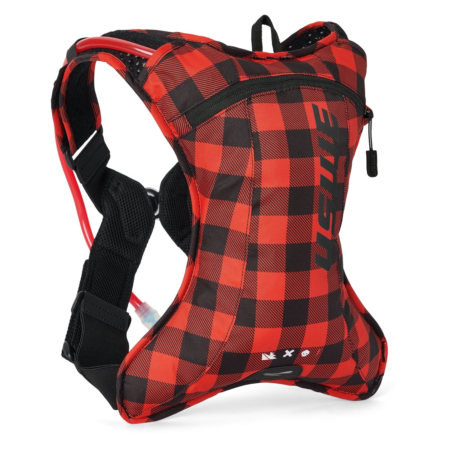 USWE OUTLANDER XC 2 L Hydration Pack Flannel Red/Black