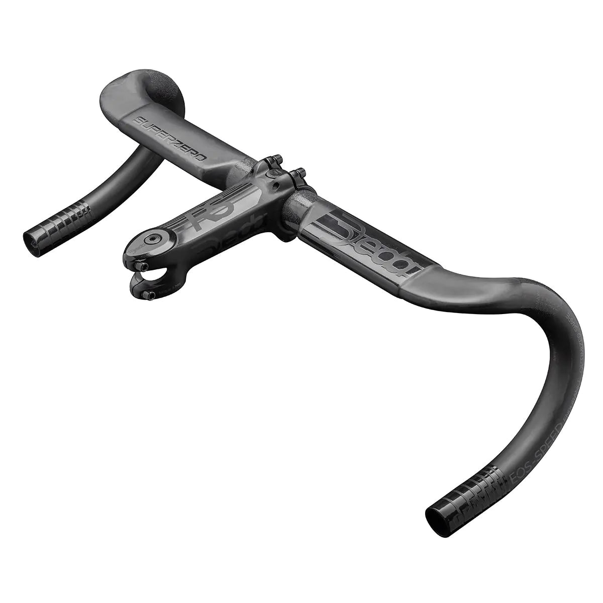 Gravel-styre DEDA SUPERZERO KOLFIBER UD POB Finish Flare 16°