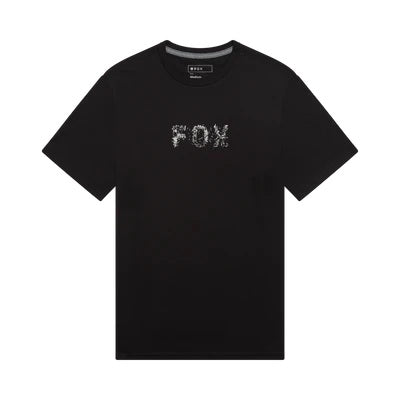Must lühikeste varrukatega T-särk FOX SLOWBURN DRI-RELEASE