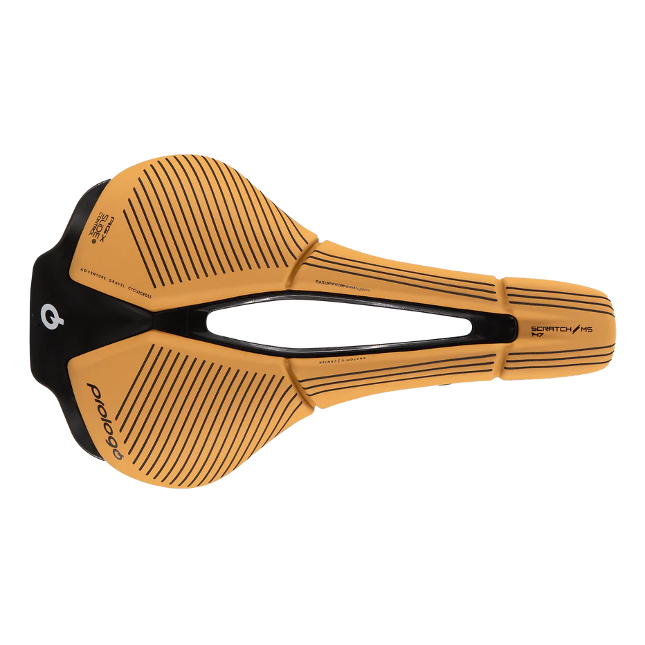 Selle PROLOGO SCRATCH M5 PAS AGX 147mm Rails Tirox Beige