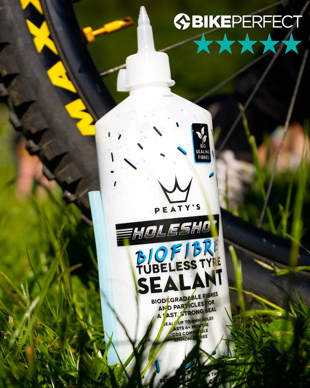 Liquido Preventivo Tubeless PEATY'S BIOFIBRE (500 ml)