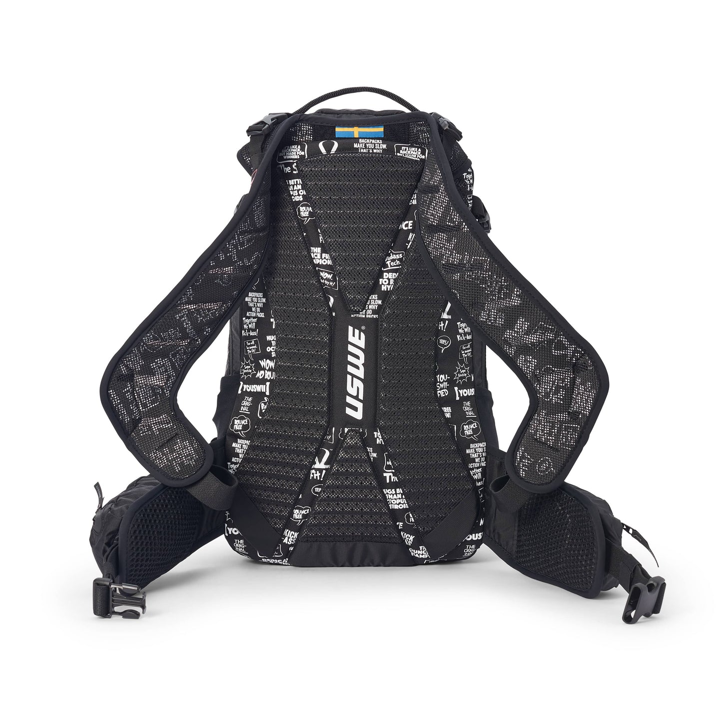 Reppu USWE SHRED 16 L Musta