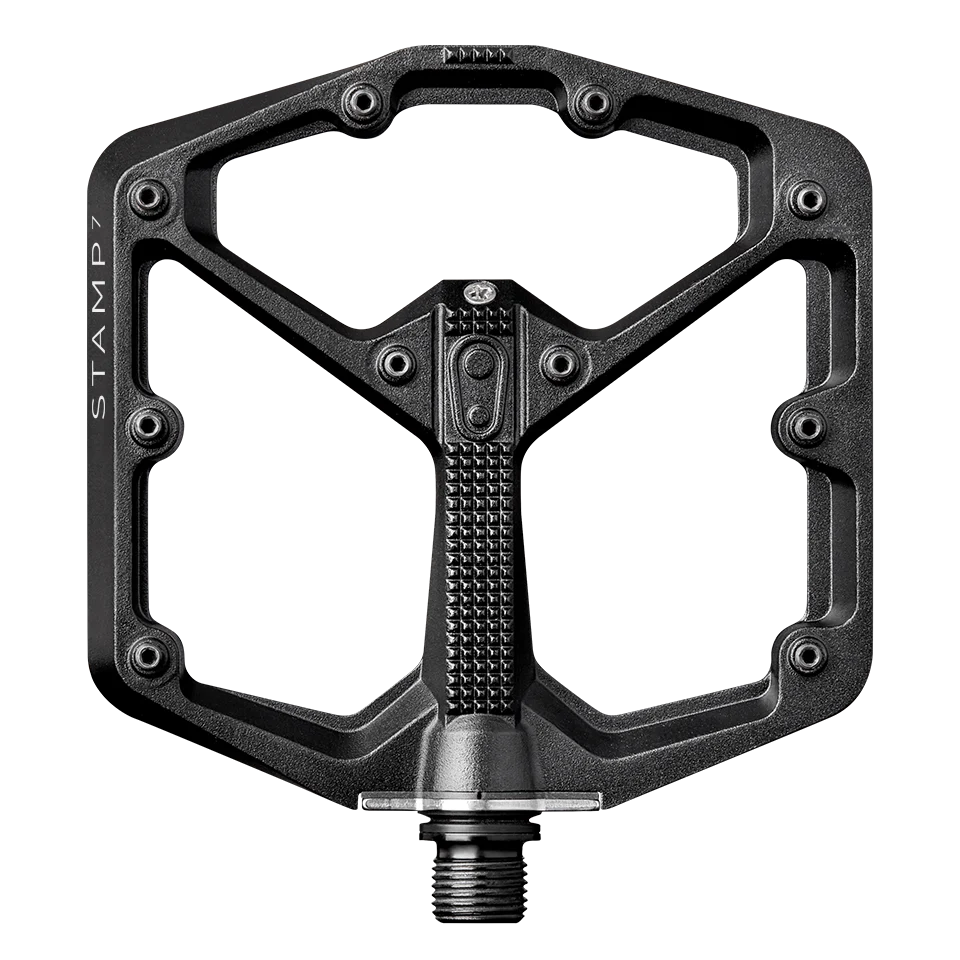 Platta Pedaler CRANKBROTHERS STAMP 7 Large Svart