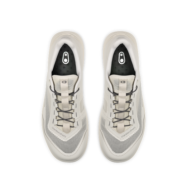 Chaussures VTT CRANKBROTHERS STAMP TRAIL VENT SPEEDLACE Gris Clair