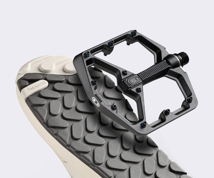 Chaussures VTT CRANKBROTHERS STAMP TRAIL VENT SPEEDLACE Gris Clair