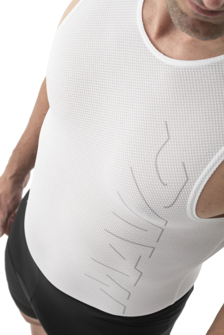 Sous-Vêtement MAVIC HOT RIDE +SL Sans manches Blanc
