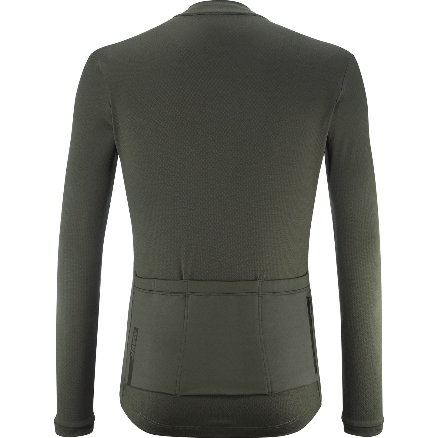 Maillot MAVIC AKSIUM THERMO Maniche Lunghe Verde