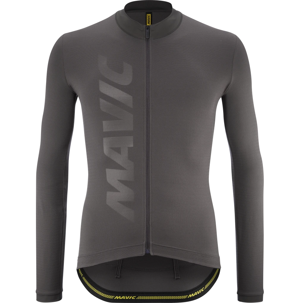 Maillot MAVIC AKSIUM Manches Longues Gris