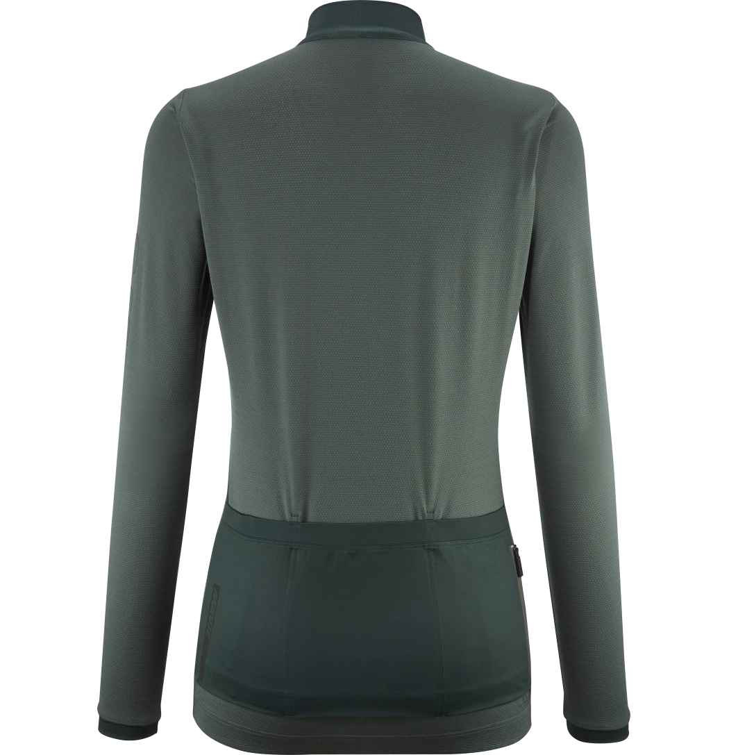 Trikot MAVIC AKSIUM Langarm Damen Grün