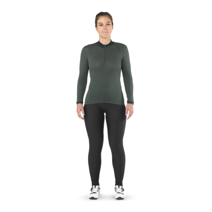 MAVIC AKSIUM Long Sleeve Women's Jersey Green