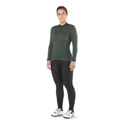 MAVIC AKSIUM Long Sleeve Women's Jersey Green