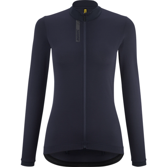 Maillot MAVIC AKSIUM Manches Longues Femme Bleu