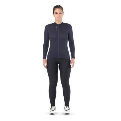 Maillot MAVIC AKSIUM Manches Longues Femme Μπλε