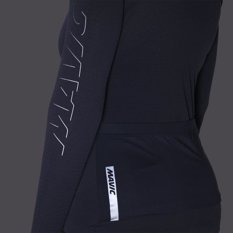 Maglia MAVIC AKSIUM Maniche Lunghe Donna Blu