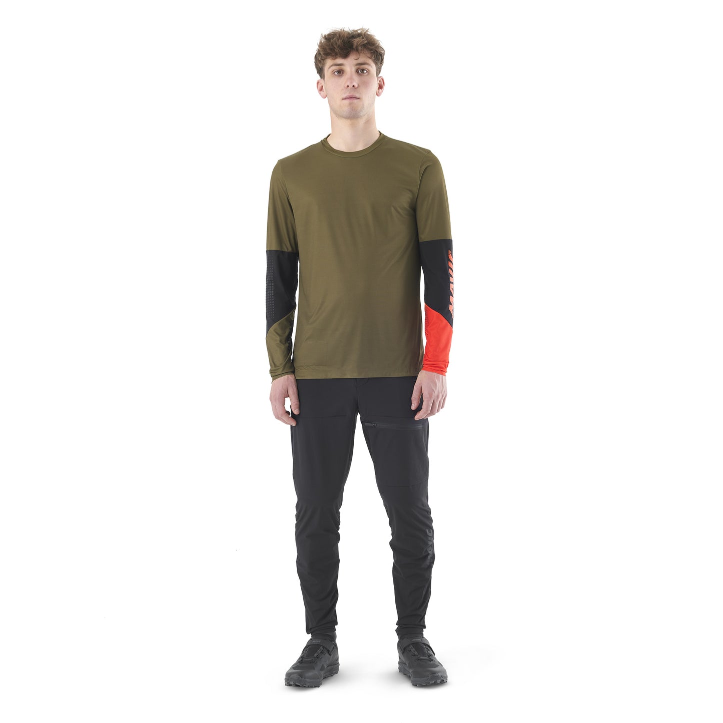 Maillot MAVIC DEEMAX ENDURO PRO Manches Longues Kaki