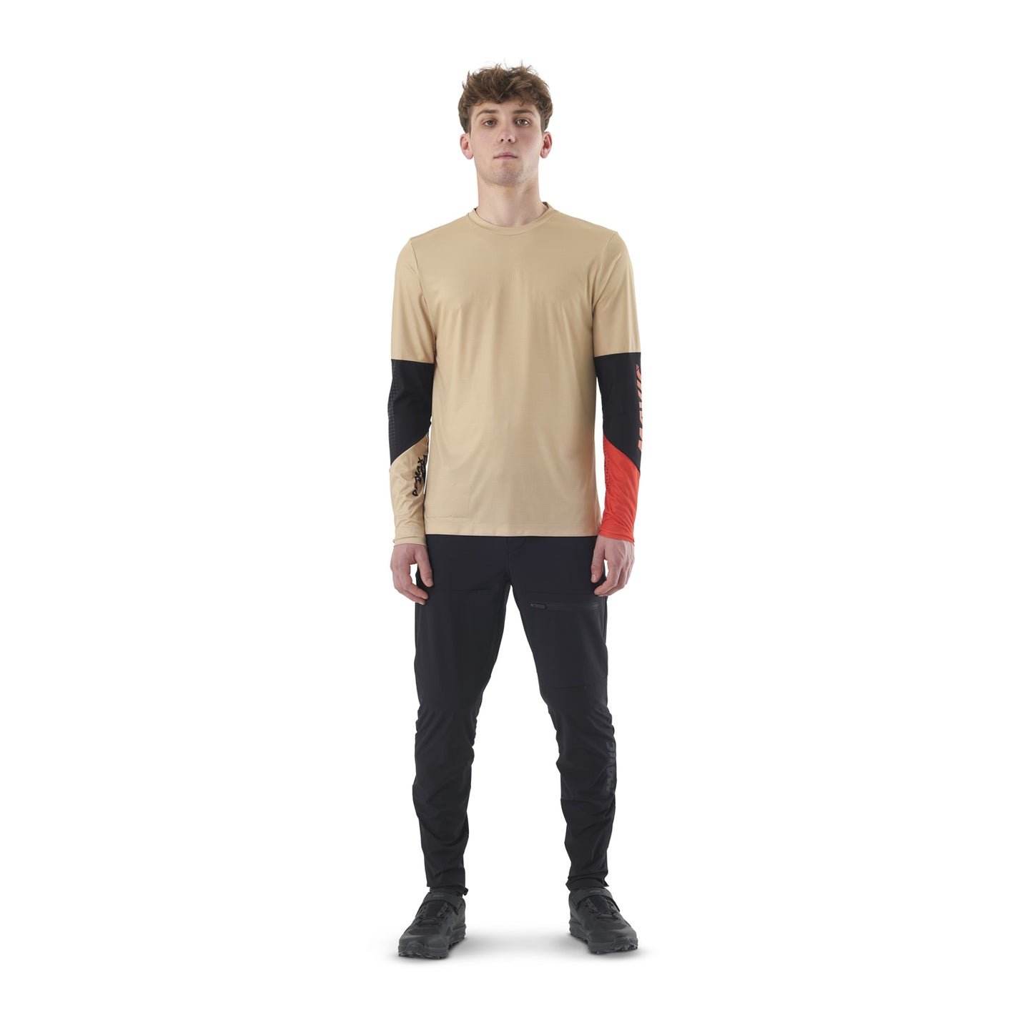 Tröja MAVIC DEEMAX ENDURO PRO Långa Ärmar Beige