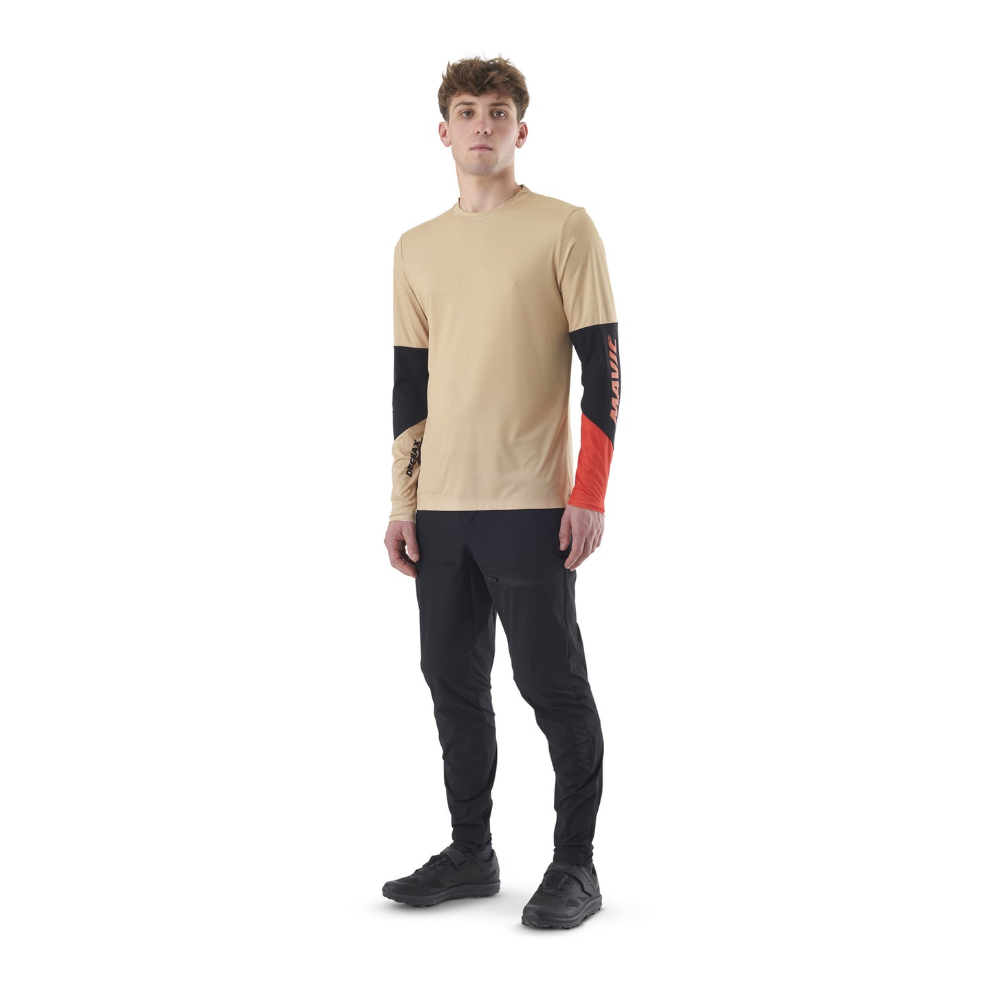 Tröja MAVIC DEEMAX ENDURO PRO Långa Ärmar Beige