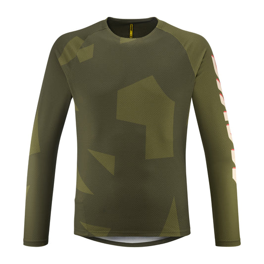Maillot MAVIC DEEMAX ENDURO Manches Longues Camo Kaki