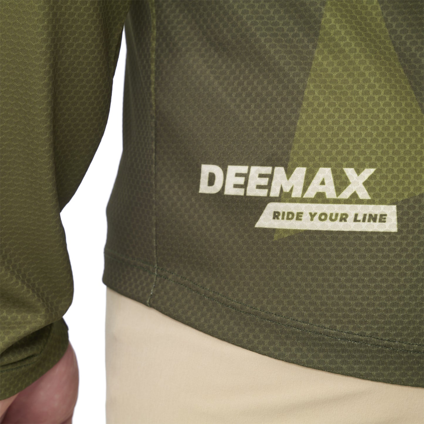 Tröja MAVIC DEEMAX ENDURO Långa Ärmar Camo Kaki
