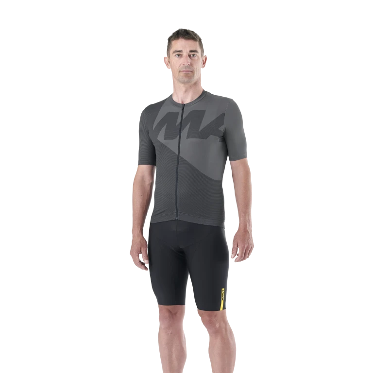 MAVIC ICON GRAPHIC Kurzarm-Trikot Schwarz
