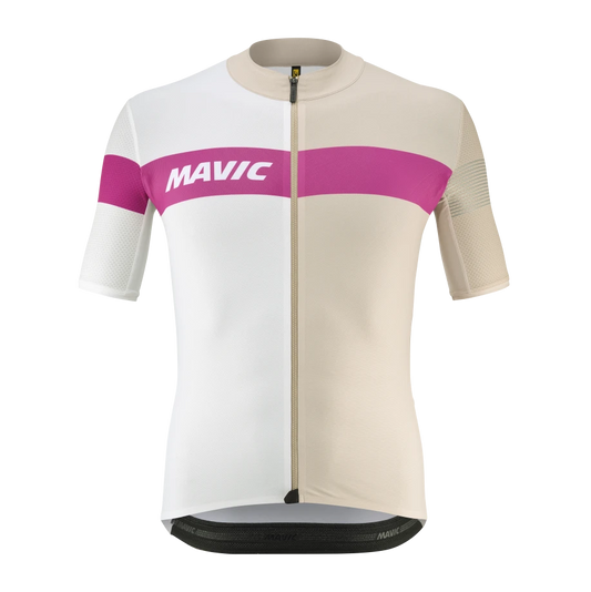 Maillot MAVIC KSYRIUM PRO Manches Courtes Beige